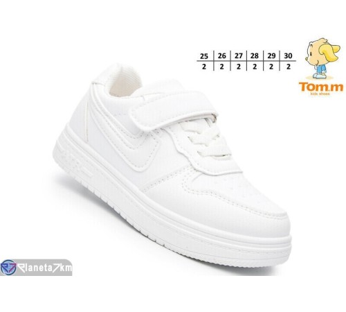 Дитячі кросівки на весну/осінь (12 пар р.25-30) білий  "TOMMY"