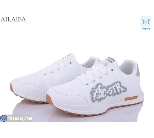 Кросівки жіночі на весну/осінь (8 пар р.36-41) білий  "Latifa"