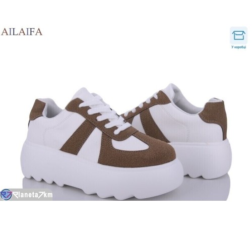 Кросівки жіночі на весну/осінь (6 пар р.36-41) білий  "Latifa"