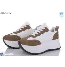 Кросівки жіночі на весну/осінь (6 пар р.36-41) білий  "Latifa"