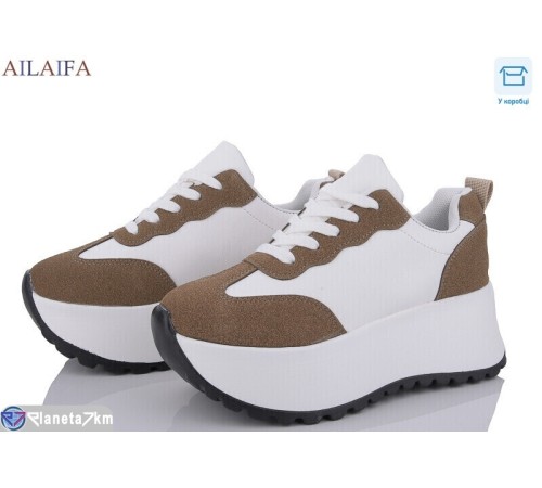 Кросівки жіночі на весну/осінь (6 пар р.36-41) білий  "Latifa"