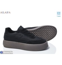 Кросівки жіночі на весну/осінь (8 пар р.36-41) чорний  "Latifa"