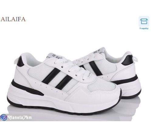 Кросівки жіночі на весну/осінь (8 пар р.36-41) білий  "Latifa"