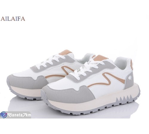 Кросівки жіночі на весну/осінь (8 пар р.36-41) білий  "Latifa"