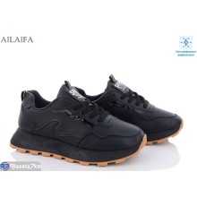 Кросівки жіночі на весну/осінь (8 пар р.36-41) чорний  "Latifa"