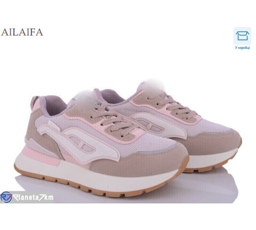 Кросівки жіночі на весну/осінь (8 пар р.36-41) рожевий  "Latifa"