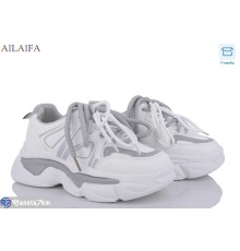 Кросівки жіночі на весну/осінь (8 пар р.36-41) білий  "Latifa"