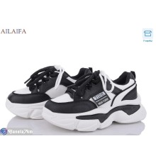 Кросівки жіночі на весну/осінь (8 пар р.36-41) чорний  "Latifa"