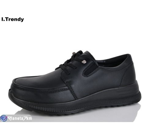 Туфлі жіночі на весну/осінь (8 пар р.36-41) чорний  "Trendy"