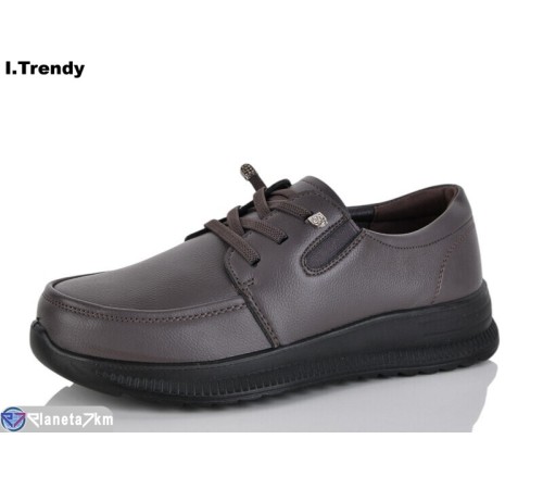 Туфлі жіночі на весну/осінь (8 пар р.36-41) коричневий  "Trendy"