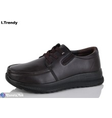 Туфлі жіночі на весну/осінь (8 пар р.36-41) коричневий  "Trendy"