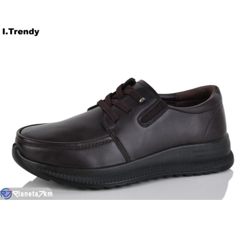 Туфлі жіночі на весну/осінь (8 пар р.36-41) коричневий  "Trendy"