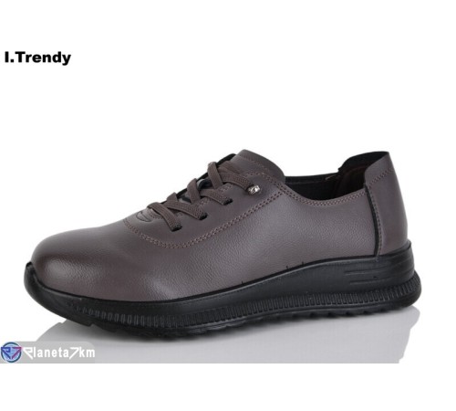 Туфлі жіночі на весну/осінь (8 пар р.36-41) коричневий  "Trendy"