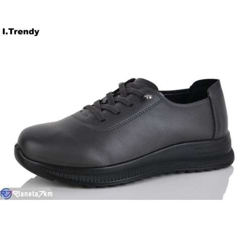 Туфлі жіночі на весну/осінь (8 пар р.36-41) сірий  "Trendy"