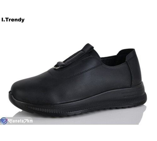 Туфлі жіночі на весну/осінь (8 пар р.36-41) чорний  "Trendy"