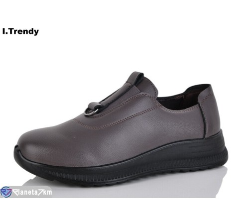 Туфлі жіночі на весну/осінь (8 пар р.36-41) коричневий  "Trendy"