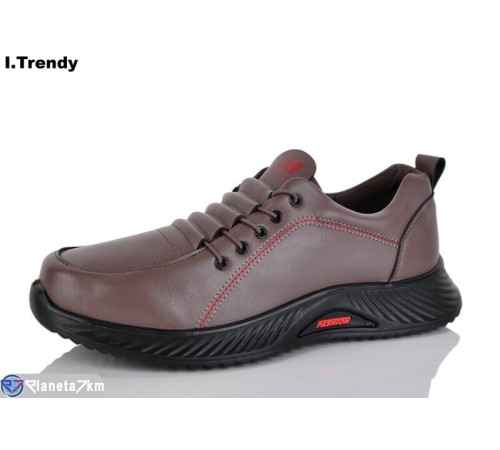 Туфлі жіночі на весну/осінь (6 пар р.41-43) коричневий  "Trendy"