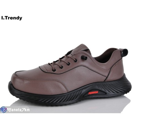 Туфлі жіночі на весну/осінь (6 пар р.41-43) коричневий  "Trendy"