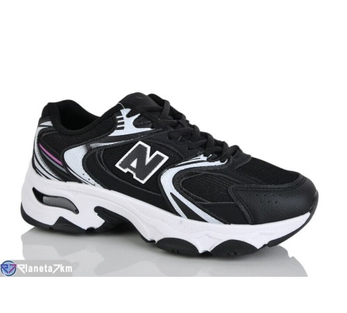 Кросівки жіночі на весну/осінь (8 пар р.36-41) чорний  "Belossa"