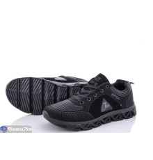 Дитячі кросівки на весну/осінь (8 пар р.36-41) чорний  "Buliga"