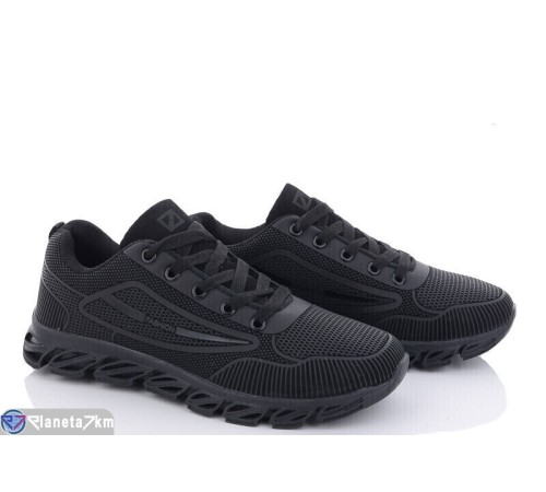 Дитячі кросівки на весну/осінь (8 пар р.36-41) чорний  "Buliga"