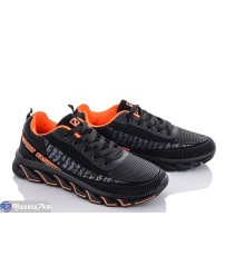 Дитячі кросівки на весну/осінь (8 пар р.36-41) чорний  "Buliga"