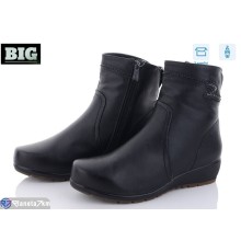 Черевики жіночі на весну/осінь (8 пар р.37-42) чорний  "BIG"