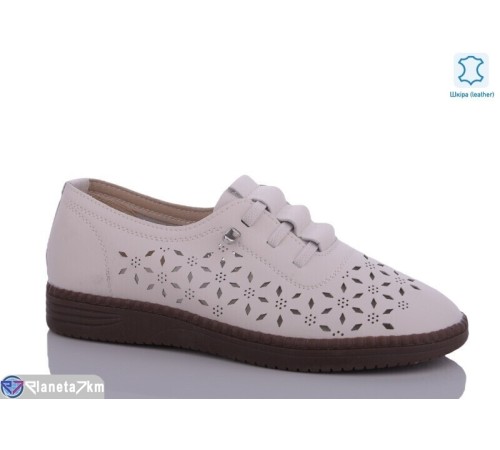 Туфлі жіночі на літо (8 пар р.37-42) бежевий  "Bogema"