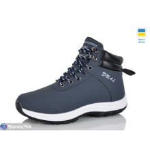 Черевики жіночі на зиму (8 пар р.36-41) синій  "KaPira"