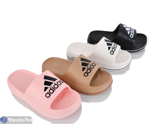 Шлепки жіночі на літо (12 пар р.36-41) мікс  "KaPira"