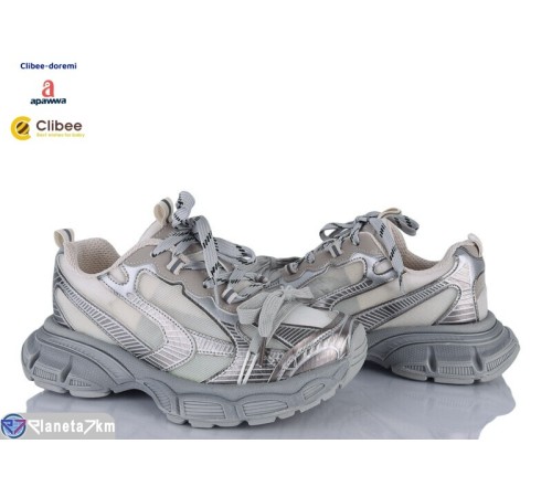 Кросівки жіночі на весну/осінь (3 пар р.38-40) бежевий  "BELIES-D"