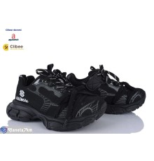 Кросівки жіночі на весну/осінь (4 пар р.38-40) чорний  "BELIES-D"