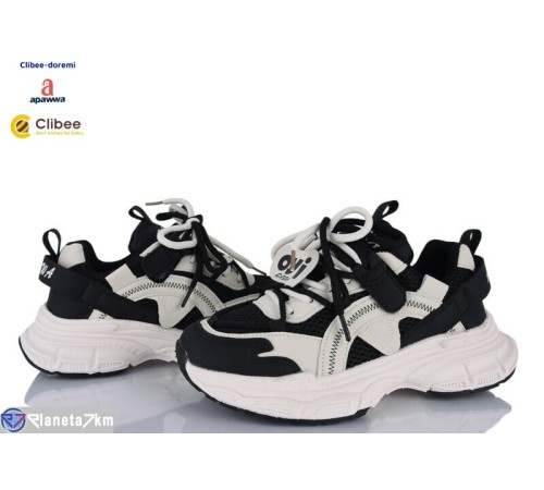 Кросівки жіночі на весну/осінь (3 пар р.38-40) чорний  "BELIES-D"