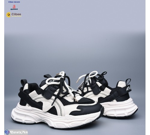 Кросівки жіночі на весну/осінь (3 пар р.38-40) чорний  "BELIES-D"