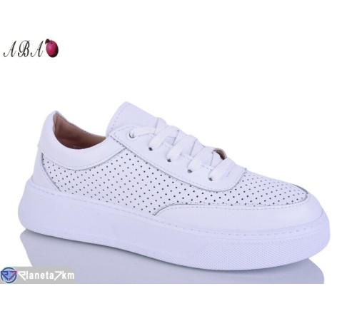 Кросівки жіночі на весну/осінь (6 пар р.36-41) білий  "Aba"