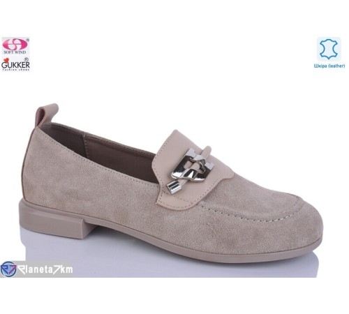 Туфлі жіночі на весну/осінь (8 пар р.36-40) бежевий  "Gukkcr"