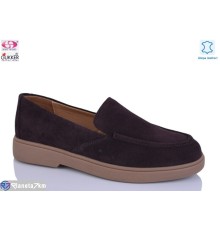 Туфлі жіночі на весну/осінь (8 пар р.36-40) коричневий  "Gukkcr"