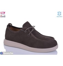 Туфлі жіночі на весну/осінь (8 пар р.36-41) коричневий  "Gukkcr"