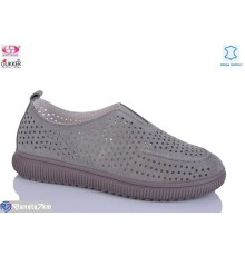 Туфлі жіночі на літо (8 пар р.36-41) сірий  "Gukkcr"