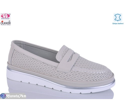 Туфлі жіночі на літо (8 пар р.36-41) бежевий  "Gukkcr"