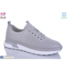 Кросівки жіночі на літо (8 пар р.36-41) сірий  "Gukkcr"