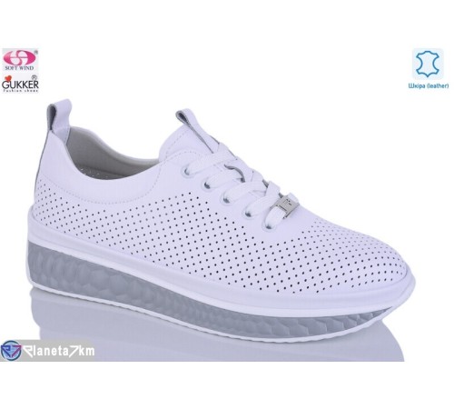 Кросівки жіночі на літо (8 пар р.36-41) білий  "Gukkcr"