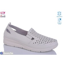 Туфлі жіночі на літо (8 пар р.37-42) бежевий  "Gukkcr"