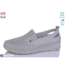 Туфлі жіночі на літо (8 пар р.37-42) коричневий  "Gukkcr"