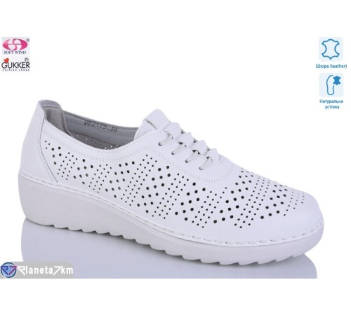 Кросівки жіночі на літо (8 пар р.37-42) білий  "Gukkcr"