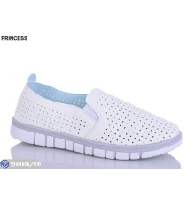 Сліпони жіночі на літо (8 пар р.37-41) білий  "DIANA"