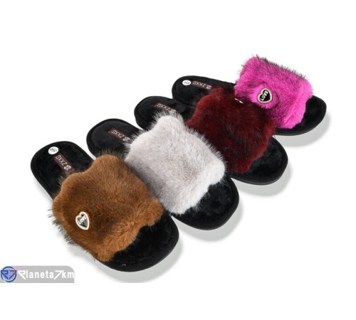 Тапки жіночі на весну/осінь (12 пар р.36-41) мікс  "LINKA"