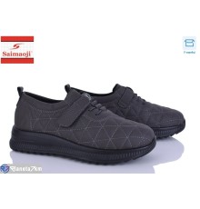 Кросівки жіночі на весну/осінь (8 пар р.37-42) сірий  "Saimaoji"