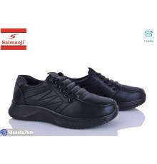 Кросівки жіночі на весну/осінь (8 пар р.36-41) чорний  "Saimaoji"