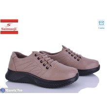 Кросівки жіночі на весну/осінь (8 пар р.36-41) коричневий  "Saimaoji"